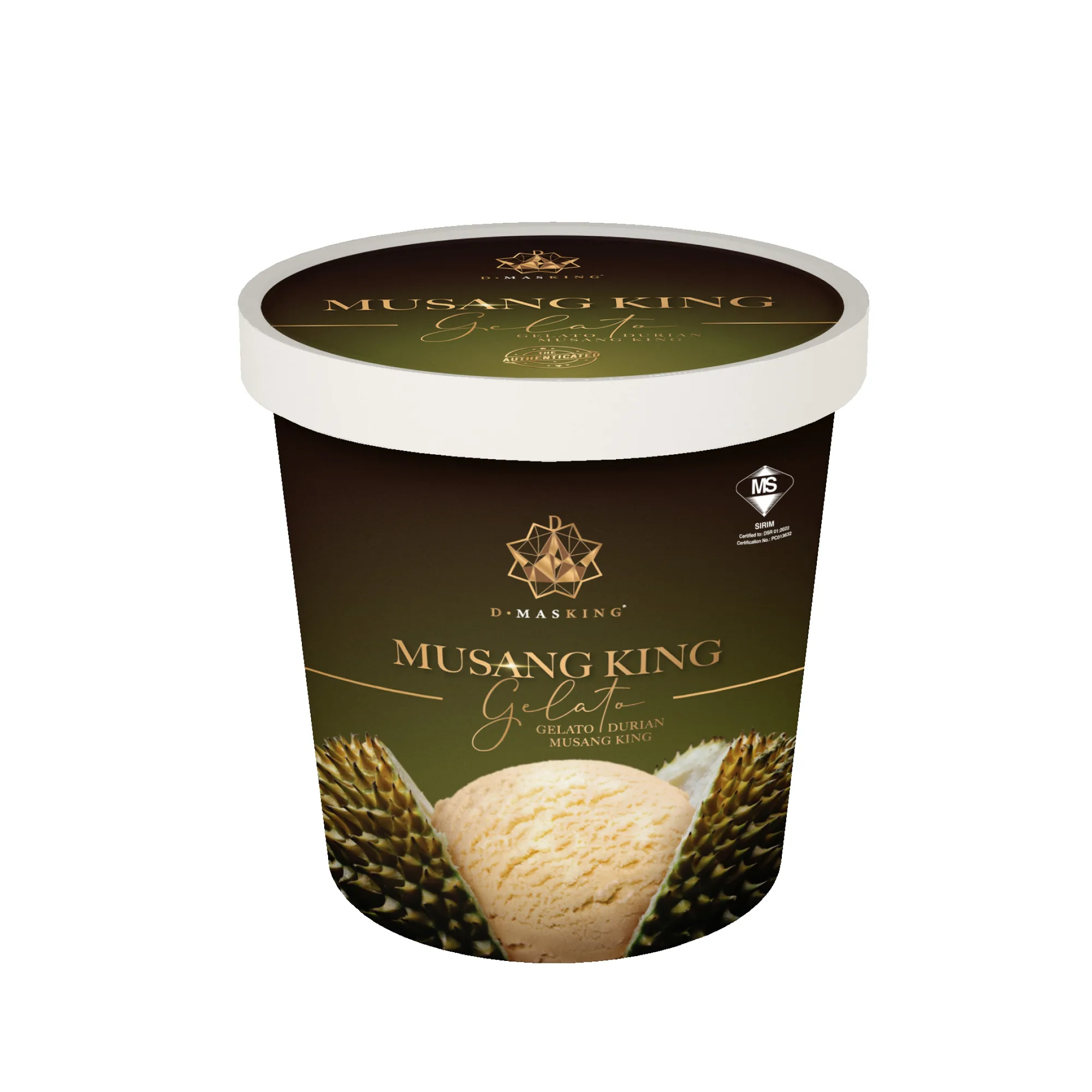 D Masking Musang King Durian Gelato 140ml